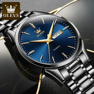 OLEVS  6898 Men's Classic Watch Men's Business Casual Chronograph OEM Logo Watch Quartz WristWatch