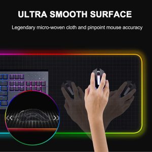 800*300*4mm XXL RGB Gaming Mouse Pad Profession Waterproof Gaming Mouse Pad Color Change Large Size LED Mousepad RGB