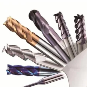 3 F Carbide Endmill CNC Machine Cutter Hand Tools for Metal HRC45 55 60 70 Square Face Milling Cutter Bits End Mill