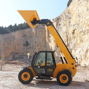 3 Tons Telehandler Forklift 4X4 Telescopic Boom Wheel Loader, 4X4 Wheel Loader with Telescopic Boom
