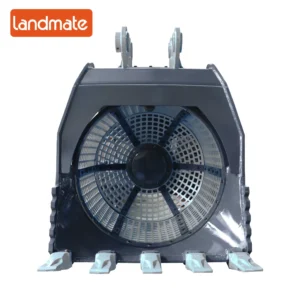 30t 50t Excavator Sorting Sieve Bucket Hydraulic Rotary Screening Bucket