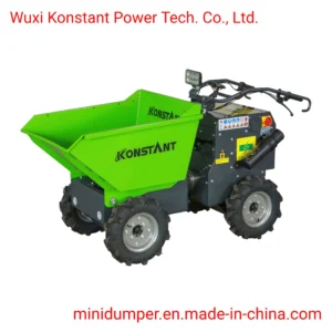 350kg Loading Electric Mini Dumper Power Wheel Barrow Garden Loader