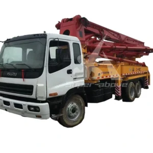 35m Concrete Pump with Truck, 40m 50m Mobile Concrete Pump Truck with Sinotruk HOWO Chassis Price for Sale,Putzmeister Concrete Pump,Schwing 40m New Mobile Pump