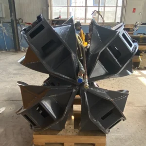360 Degree Rotation Excavator Scrap Grapple Orange Peel Grab for 14ton 15ton 18ton Excavator