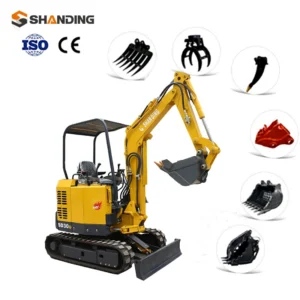 3ton Hydraulic Mini Excavator Digger Digging Machine with Competitive Prices