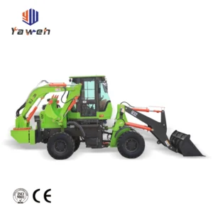 4X4 Compact Tractor with Loader and Backhoe Front Loader for Sale