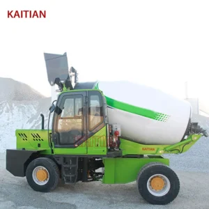 5.5 M³ Automatic Concrete Mixer Truck 5500L Self Loading Concrete Mixer