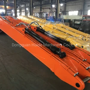 50feet Zx200 PC200 Cat320 Excavator Long Boom and Arm for Dredging and Cleaning Job with Wide Cleaning Bucket