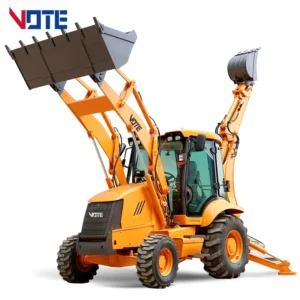 CE Certification New Multifunction 4 in 1 Mini Hydraulic Torque Converter Bucket Backhoe Loader Small Tractor Backhoe 3ton 4ton 5ton 6ton 7ton 8ton