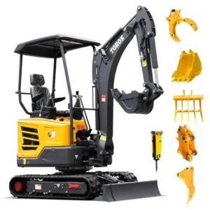CE EPA China Toros Te20s 2ton Small Mini Hydraulic Crawler Excavators with Cheap Price for Agricultural  Garden  Factory