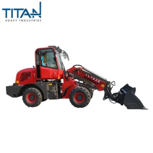 CE ISO SGS OEM TL1600T 1600kg Telescopic Boom Articulated Front End Compact Small Mini Telescopic Wheel Loader with Euro5 engine Grab