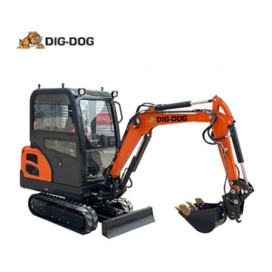 Cheap Mini Bagger 1.8 Ton Crawler Small Earth Digger Machine Compact Excavator