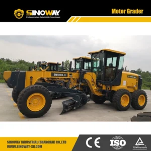 China Best 10 Ton Compact Road Construction Graders Machine Price 130 HP Small Mini Articulated Motor Grader with Blade for Sale