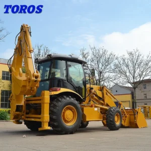 China Brand New Mini Backhoe Loader Excavator Mini Loader Backhoe Cheap Wheel Backhoe Loader for Sale