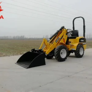 Chinese KIMA180 1000KG 1ton Front Multi-Attachment Four-Wheel Drive Compact Small Farm Construction Mini Wheel Loader