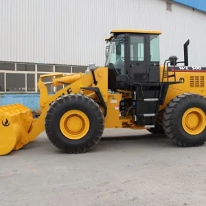 Chinese Wolf Wl500 The Best Quality 5 T Ton with CE 4WD Compact Articulated Shovel Loader Payloader Price for Construction Building
