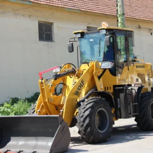 Chinese Wolf Wl926 with 4WD CE TUV 2 T Ton Hydraulic Wheel Loader Price for Uruguay Sales Hire Garden Farm