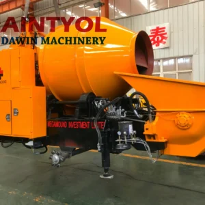 Concrete Pump Ready Mixed Concrete Mixer with Delivery Pump