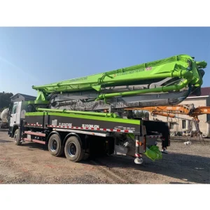 Construction Machinery 2012 Year Zoomlion 47m Beton Pump Concrete Pumping Used Concrete Pump Truck