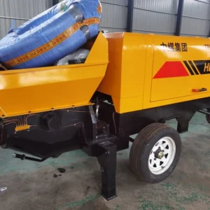 Construction Machinery Diesel Electric Portable Small Mini Stone Cement Mixer Piston Mortar Grouting Machine Concrete Pump