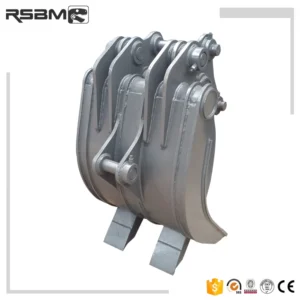 Demolition Work Excavator Box Tinemechanical Log Grab Grapple for Sale