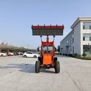 Diesel Electric Mini Wheel Loader Front Backhoe Loader
