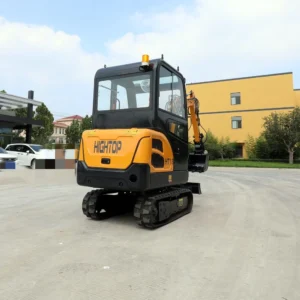 EPA Approved 1.8 Ton Mini Excavator with Closed Cabin