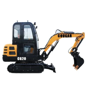 Earth Moving Machines Cougar Excavator 2.2 Ton Micro Digger for Sale