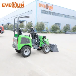 Everun EREL05 0.5ton home garden construction CE EPA price chinese mini Agricultural electric battery Wheel Loader for sale