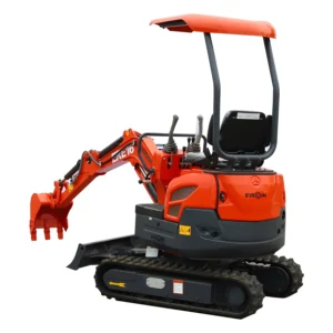 Everun Ere16 1.6ton China Mini micro new garden Small farm home Crawler Excavator digger machine price with CE Certificate for Sale