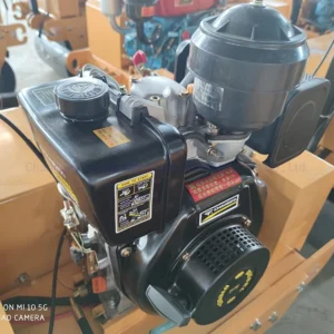 Fasta Fvr600 Mini Vibratory Double Drum Road Roller Walk Behind Road Roller