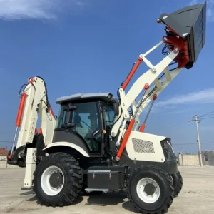 Full Hydraulic Front Loader Construction Machine Lonking 2.5~5 Ton Backhoe Loader Yaweh388