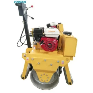 Gasoline Walk Behind Double Drum Roller Single Drum Road Rollers