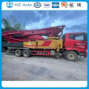 Good Price Hot Sale for Used Construction Equipment Machinery 2021 Concrete Mixer Pump Trucks of San Y Made in China