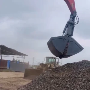 Grab Bucket Grapple Bucket Orange Peel Grapple Excavator Grapple Bucket