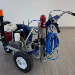 Hand Push Road Laser Screed Cold Jet Spray Line Drawing Spraying Road Line Painting Marking Paint Spraying Road Construction Machine