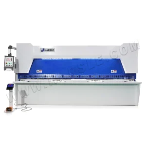 Harsle QC11K Hydraulic Metal Guillotine CNC Steel Plate Shearing Cutting Machine with P40t