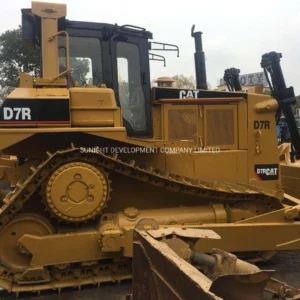 Heavy Dury Japan Original Caterpillar D7r Bulldozer, Cat D7 D7h D7r Dozer with Ripper