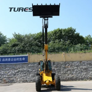 Heracles China Mini Telehandler Telescopic Boom Wheel Front End Loader Handlercheap 3 Ton Teleskoplader Loader with Low Price