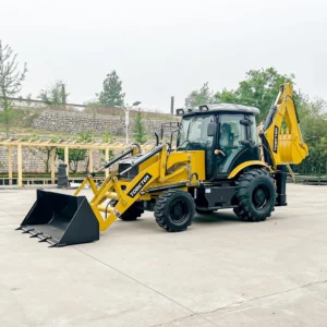 Hercles China Cheap Wz30-25 4X4 Compact Loader-Excavator Machines Backhoe Digger Loader with Price for Sale
