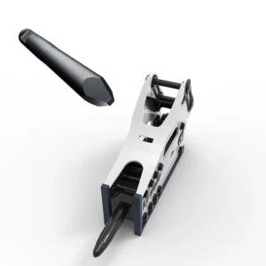 High Frequency Sheet Pile Bush Cylinder Rock Breaker Prices Hydraulic Breaker with Standard Sb50