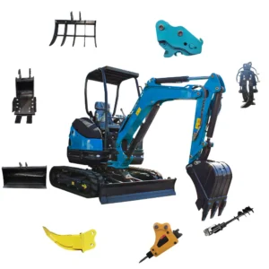 High Operating Weight 2.5 Ton Mini Excavator with Competitive Price