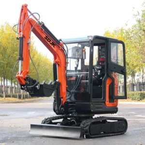 High Quality Free Shipping Jkw-25 2.5 Ton Mini Excavator Euro5 EPA 2500kg Kubota D1105 Engine Small Digger Micro Bagger Used New Excavator for Sale