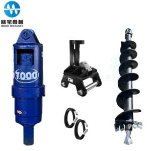 Hole Drilling Machine Hydraulic Earth Auger Drill with Kinds of Auger Drill