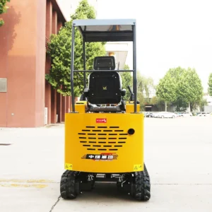 Home Garden Farm 1.7t Digging Pit Planting Trees Micro Small Digger Earthwork Projects Road Repair Municipal Construction Compact Mini Mining Crawler Excavator