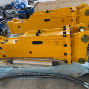 Homie CE Approved 20 Ton 30 Ton Korea Technology Side Top Silenced Box Type Excavator Hydraulic Rock Breaker Hydraulic Rock Hammer
