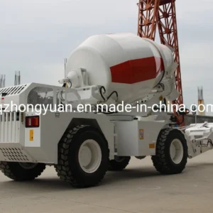 Hongyuan Hy350 Mini Self Loading Concrete Mixer for Sale