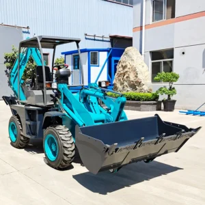 Huaya Brand 1.5 2 2.5 3 Ton Diesel Hydraulic Mini Backhoe Loaders with Euro5 Attament