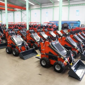 Huayee Mini Track Skid Steer Loders Price 4X4 Wheel Loader Skid Steer for Sale Attachments EPA Euro 5 Korea Ls Engine Backhoe Loaders Manufacturer Fast Delivery