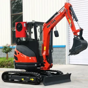Huyee Factory Crawler Euro 5 EPA 4 Engine 1.8ton Small Digger 1ton 2ton 3.5 Ton Hydraulic Construction Diggers 1800kg Mini Excavator for Sale Prices with Thumb